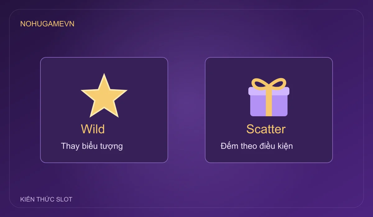 Scatter trong slot là gì – đồ họa giải thích scatter và bonus